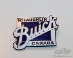 1920's McLaughlin Buick Enamel Radiator badge