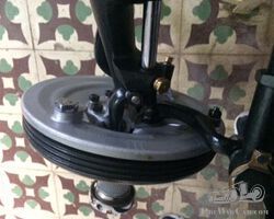 AMILCAR Front and rear AXLE and breaking system