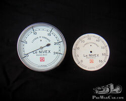 80 mm Nivex White Dial for sale