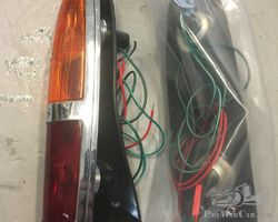 2x cathedral tail lights,