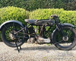 Saroléa - 25L Super Sport     350cc OHV flattaanker