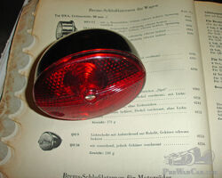 NOS 1930's - 40's Bosch Stop-Tail Lamp