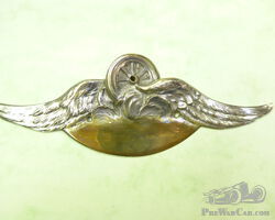 Rare casted badge from well known sculptor