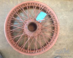 Single 18" wire wheel