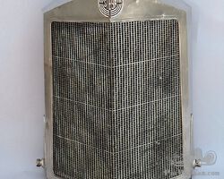 Steyr big pointed radiator  very nice patina