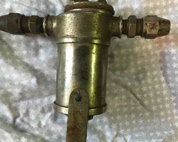 Edwardian Fuel Filter housing with mount