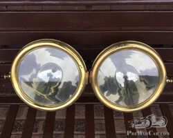 Rushmore electric brass Headlamps.