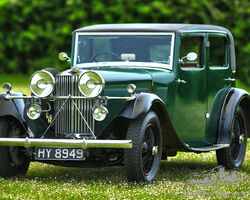 1933 TALBOT LONDON AW 75 SHORT CHASSIS SALOON