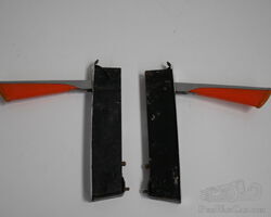 Marchal E15 Trafficators for mounting into the body