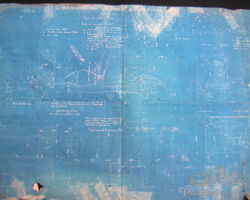 Original Delage Blue Print