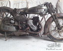 BARNFIND ! TERROT TYPE H.L.G. Original Painting, for sale (1938)