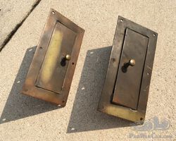 pair of scuttle vents