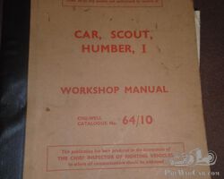 Humber Scout car MK I - 1943 - original Manual