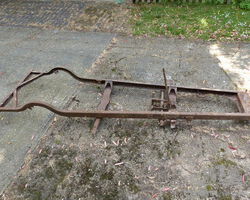 French Cyclecar Chassis. Possibly Rosengart?