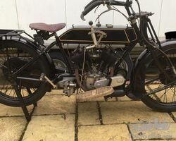 AJS Model D V-Twin Combination