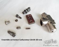 Correcteur carburateur Zénith 30HAK