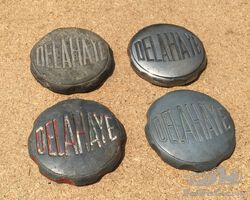 Delahaye 135 fuel cap