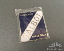 Talbot Badge (new - replica)