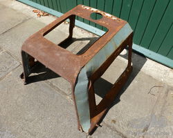 Original 1901 - 1904 Motorcar Bonnet