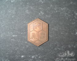 NAG Kühler Emblem original