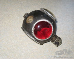 Early Lucas Divers Helmet Tail/Rear Lamp - complete