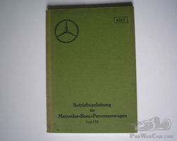 Mercedes 170 W15 Betriebsanleitung