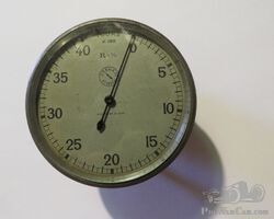 Vintage  chronometric  rev counter