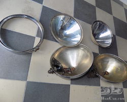 MERCEDES-BENZ 500K 540K HEADLIGHTS PAIR ORIGINAL BOSCH