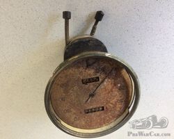 British Jaeger Speedo with clock