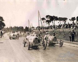 Bugatti au Grand Prix  d'Algérie 1930