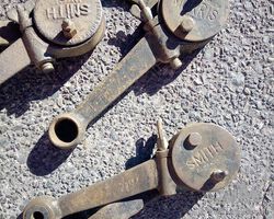 Set Vintage smiths Morris Shocks