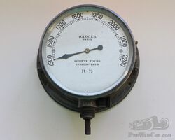 Early Jaeger Chronometric Tachometer