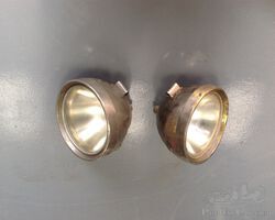 Pair of 8' Rotax headlamps