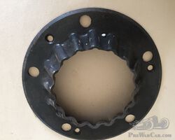 ALVIS CORRUGATED DRIVE PLATE FOR ROAD WHEELS MODELS CRESTED EAGLE 25 & SPEED 25 & 4.3