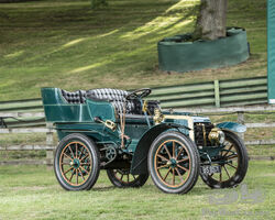 Bonhams Beaulieu Sale 2018: Formerly in The National Motor Museum Collection, regular London to Brighton finisher, offered from a prominent UK Collection ,1903 Panhard et Levassor 7hp Type A Rear-entrance Tonneau Chassis no. 5887
