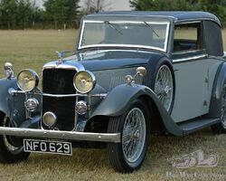 1935 Alvis Silver Eagle 2 door coupé