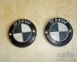 Original 1930's BMW Motorcycle Badges