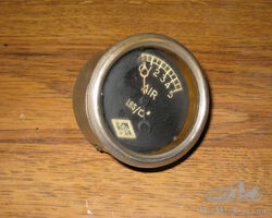ARIC Fuel Air Pressure Gauge Nickle Plated