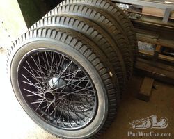 21" wire wheels