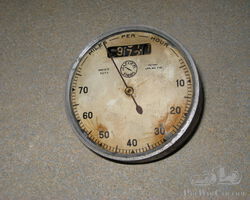 Jaeger Paris 75 mph Speedometer no complete for spares only