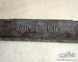 original MICHELIN Embossed Metal Tin