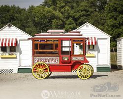 Cretors Horse-Drawn Peanut & Popcorn Wagon