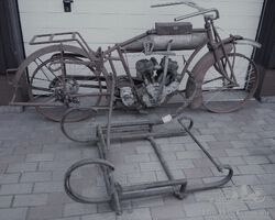 Indian Power Plus + siedecar frame 1916