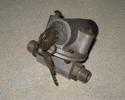 Ross Courtney Magneto and Fuel Line Switch 2 Keys New Old Stock