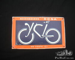 Vintage Bicycle Accessories Sign