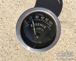 original Bugatti fuel gauge