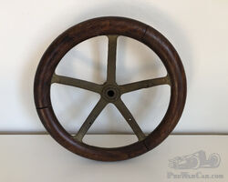 Wooden steering wheel