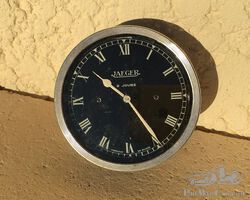 80mm jaeger clock