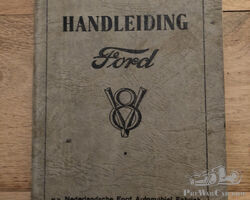 Ford V8 instruction manual (Dutch / Nederlands)