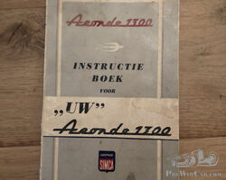 Simca Aronde 1300 manual (Dutch / Nederlands)